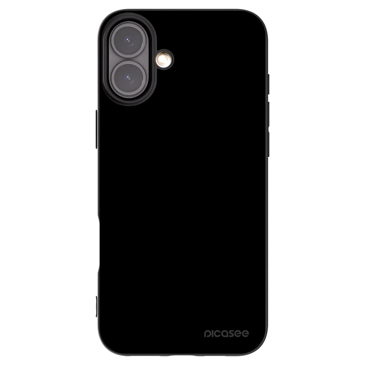 Picasee fekete szilikon tok az alábbi mobiltelefonokra Apple iPhone 16 Plus - Black Bliss