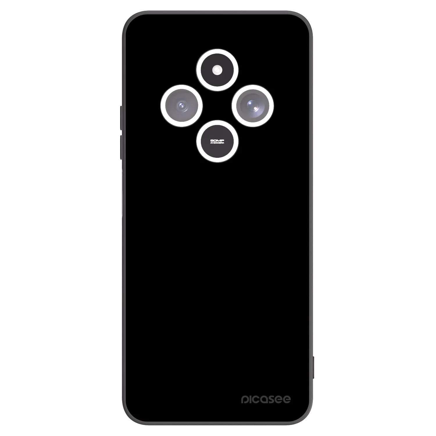 Picasee fekete szilikon tok az alábbi mobiltelefonokra Xiaomi Redmi 14C - Black Bliss