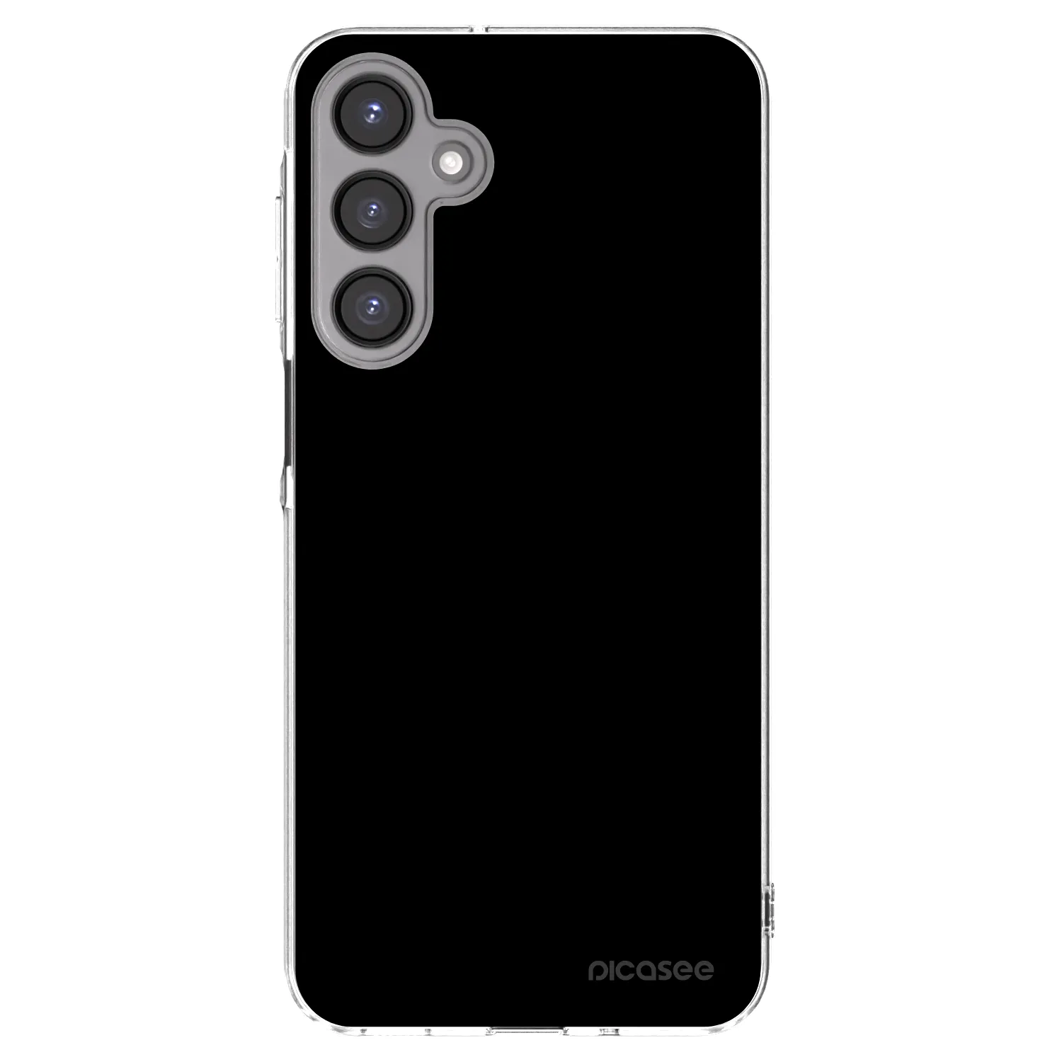 Picasee átlátszó szilikon tok az alábbi mobiltelefonokra Samsung Galaxy A16 5G - Black Bliss