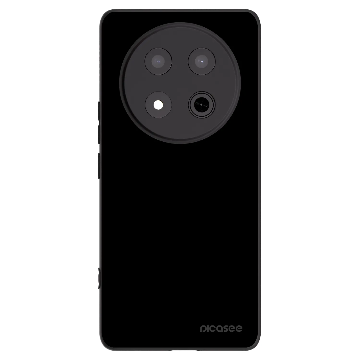 Picasee fekete szilikon tok az alábbi mobiltelefonokra Honor Magic7 Lite 5G - Black Bliss