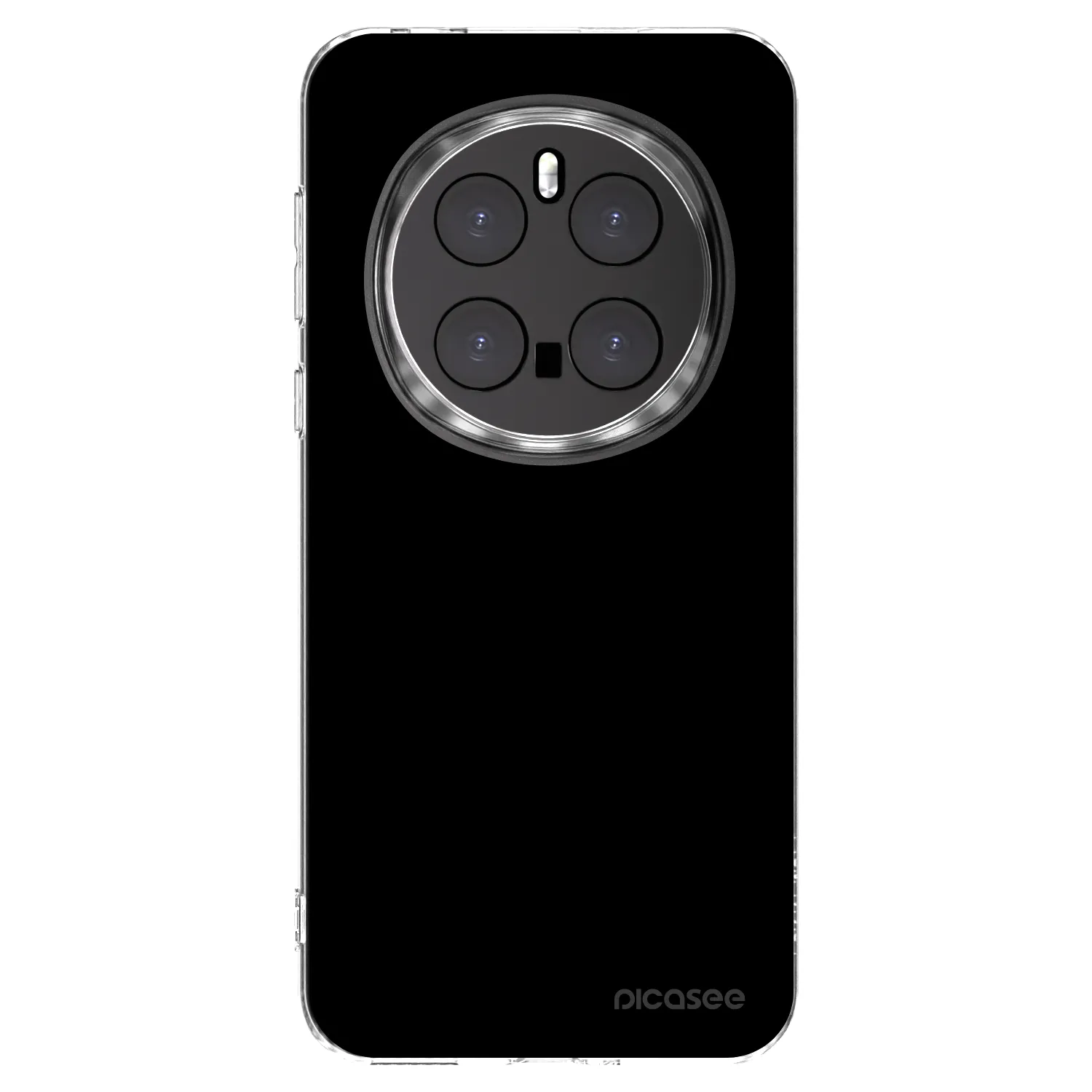 Picasee átlátszó szilikon tok az alábbi mobiltelefonokra Honor Magic7 Pro 5G - Black Bliss