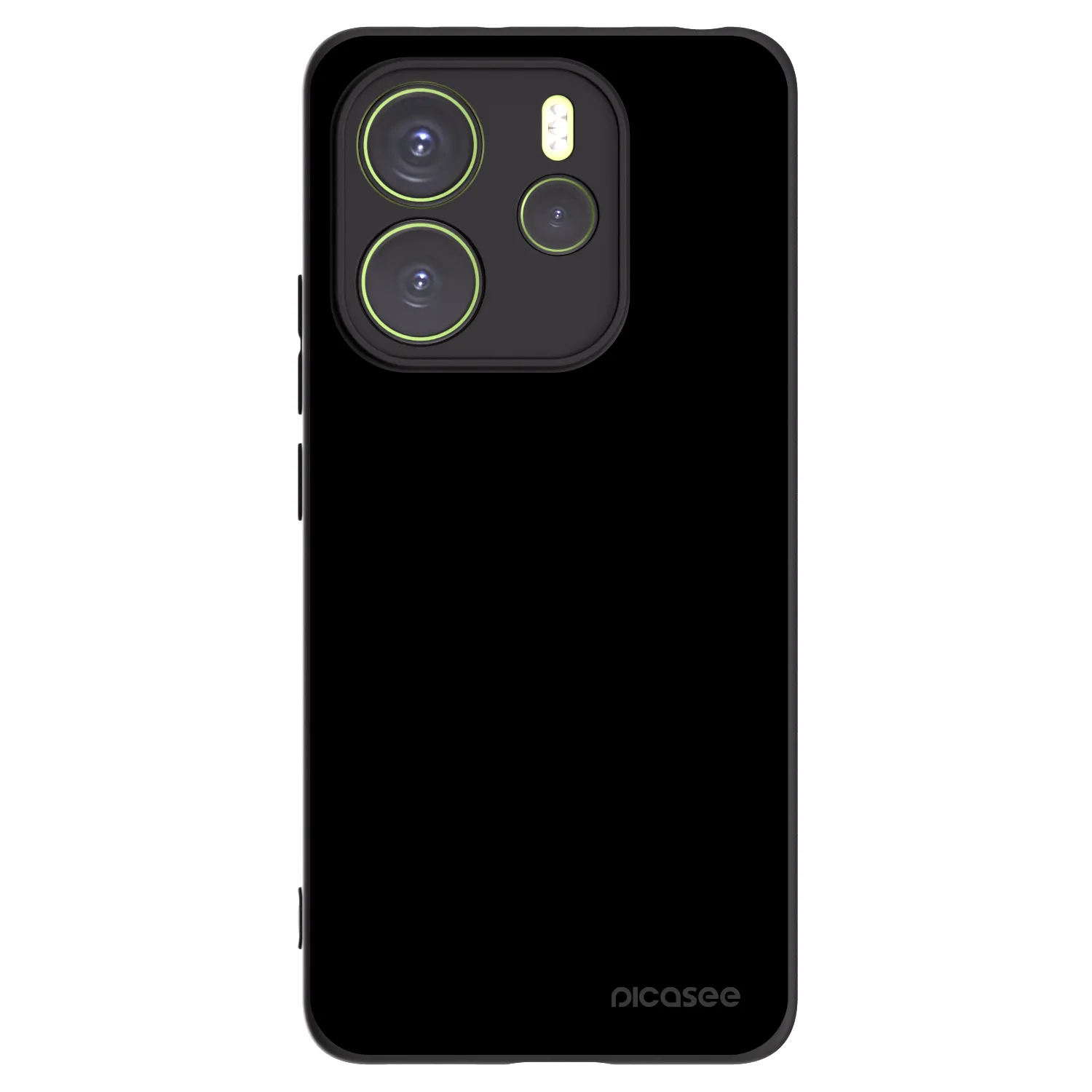 Picasee fekete szilikon tok az alábbi mobiltelefonokra Xiaomi Redmi Note 14 4G - Black Bliss