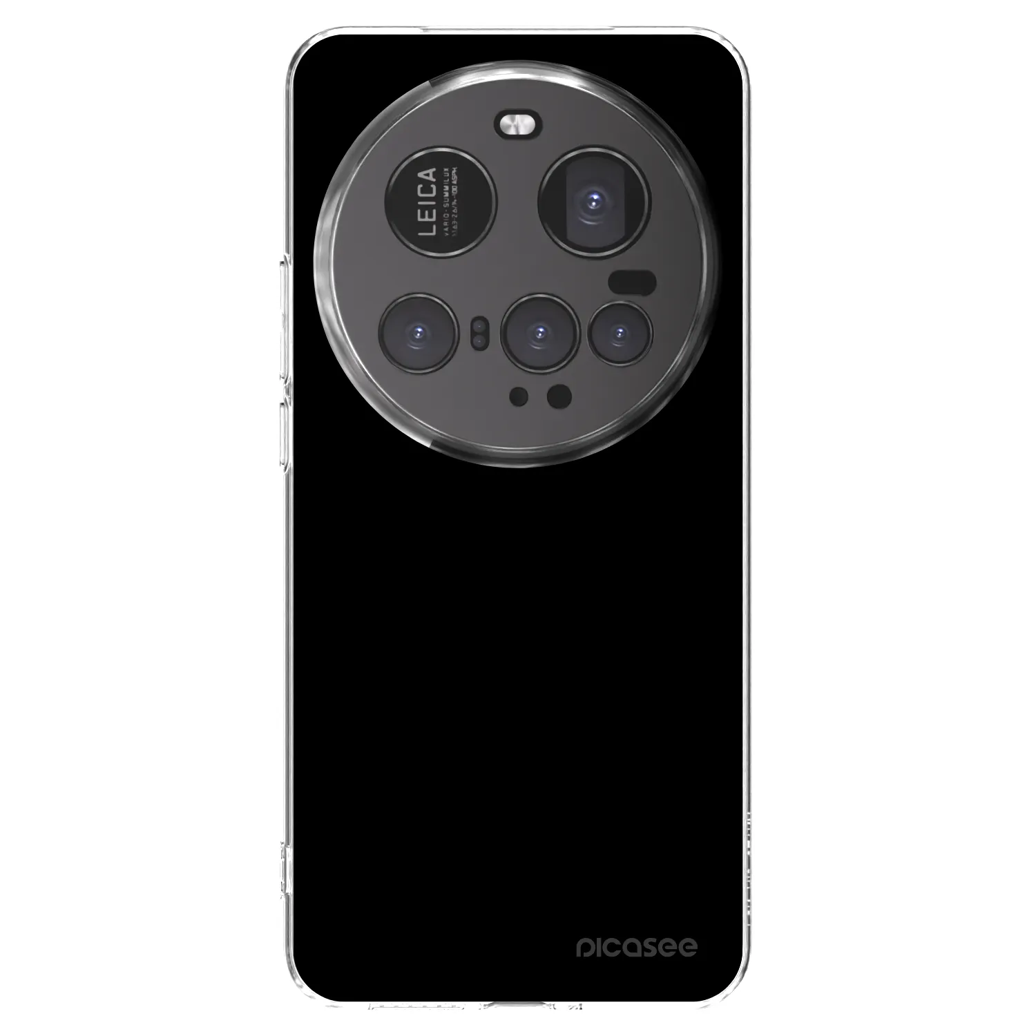 Picasee átlátszó szilikon tok az alábbi mobiltelefonokra Xiaomi 15 Ultra - Black Bliss