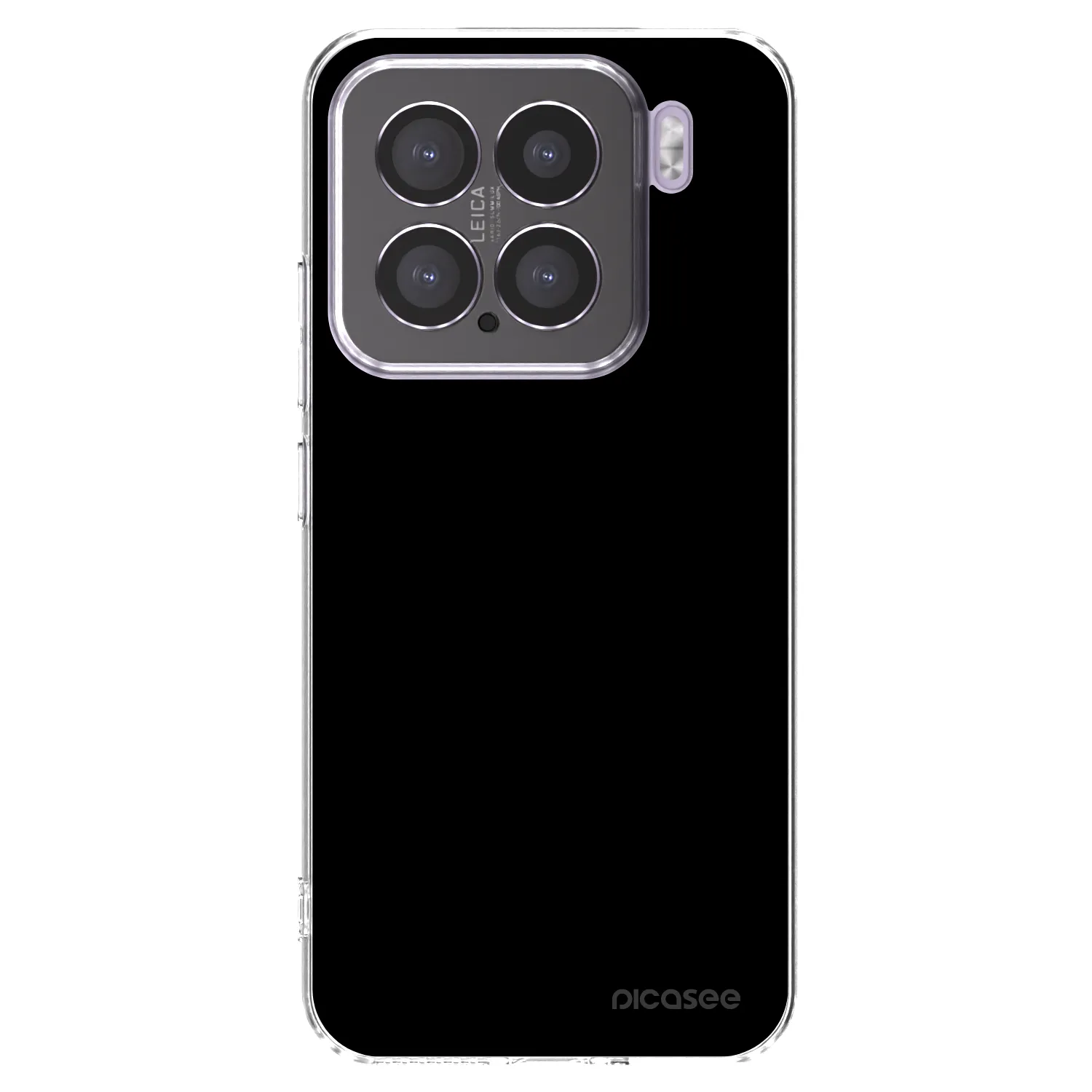 Picasee átlátszó szilikon tok az alábbi mobiltelefonokra Xiaomi 15 - Black Bliss