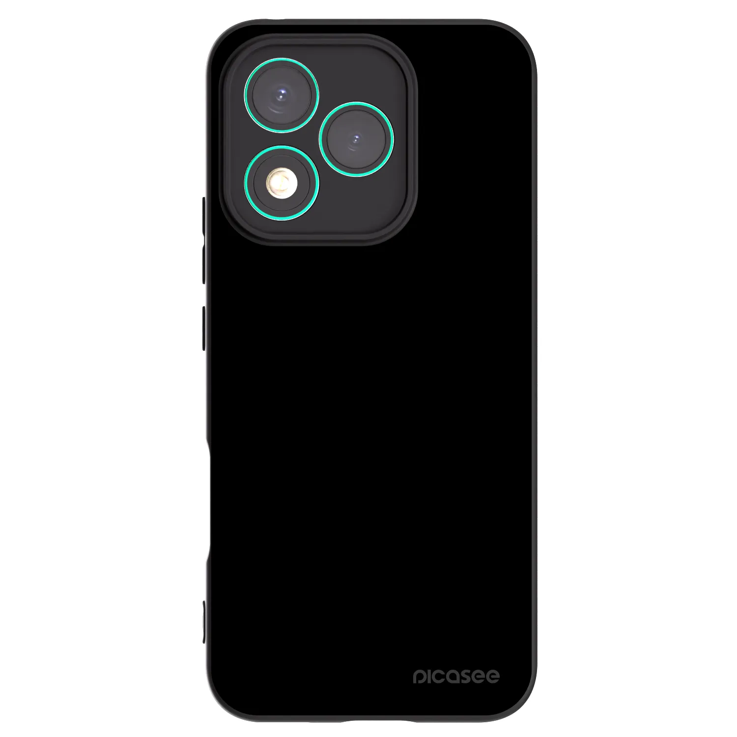 Picasee fekete szilikon tok az alábbi mobiltelefonokra Honor 400 Lite 5G - Black Bliss