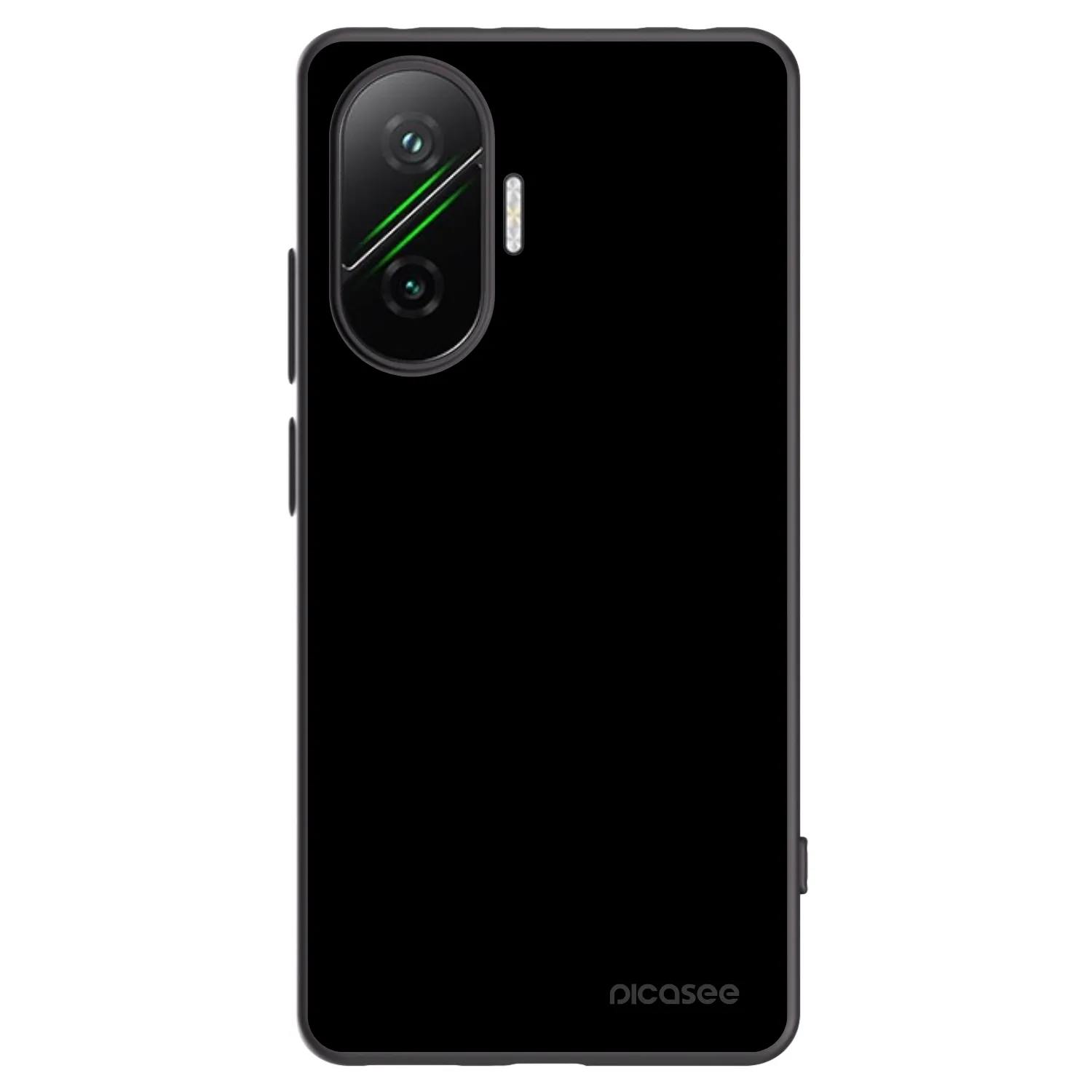 Picasee fekete szilikon tok az alábbi mobiltelefonokra Xiaomi Poco F7 Pro 5G - Black Bliss
