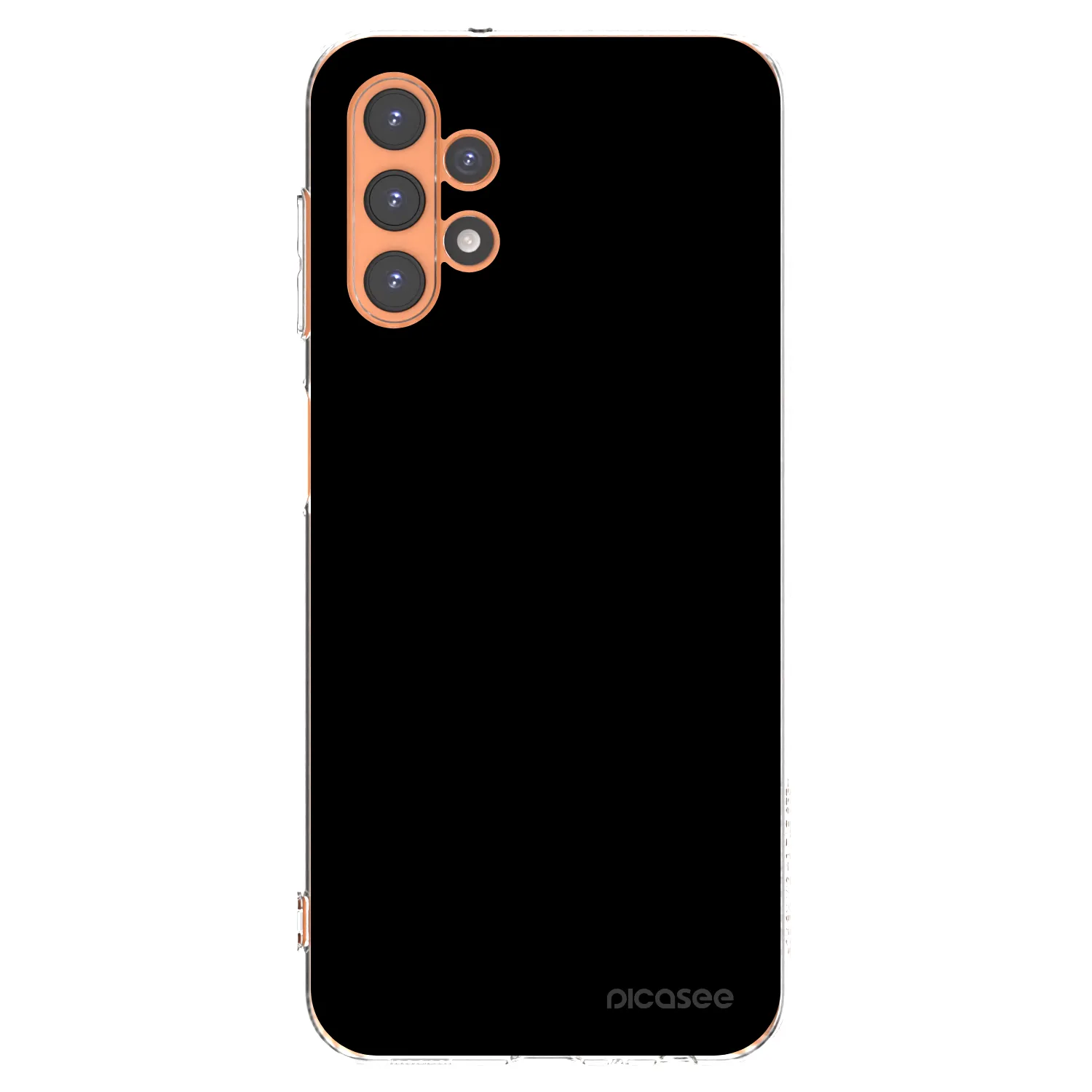 Picasee átlátszó szilikon tok az alábbi mobiltelefonokra Samsung Galaxy A13 5G - Black Bliss
