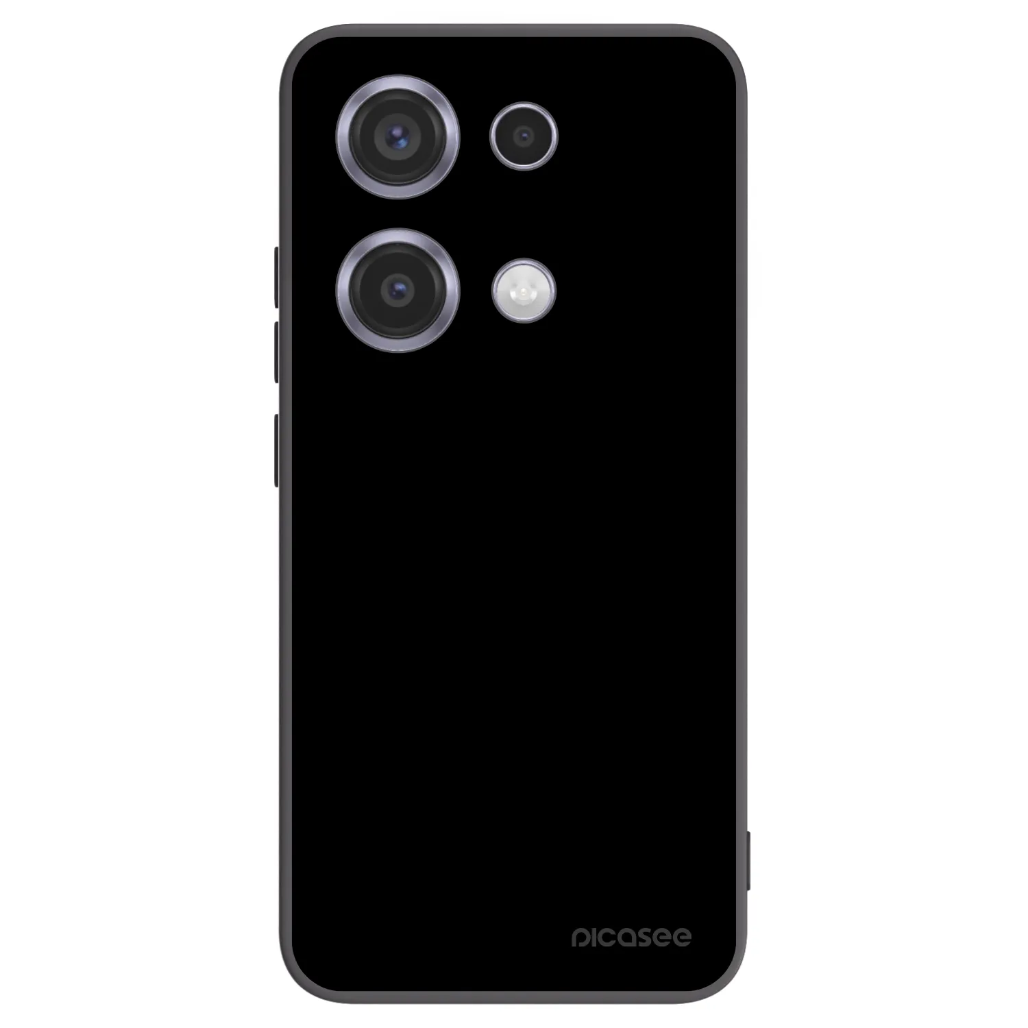 Picasee fekete szilikon tok az alábbi mobiltelefonokra Xiaomi Redmi Note 14S - Black Bliss