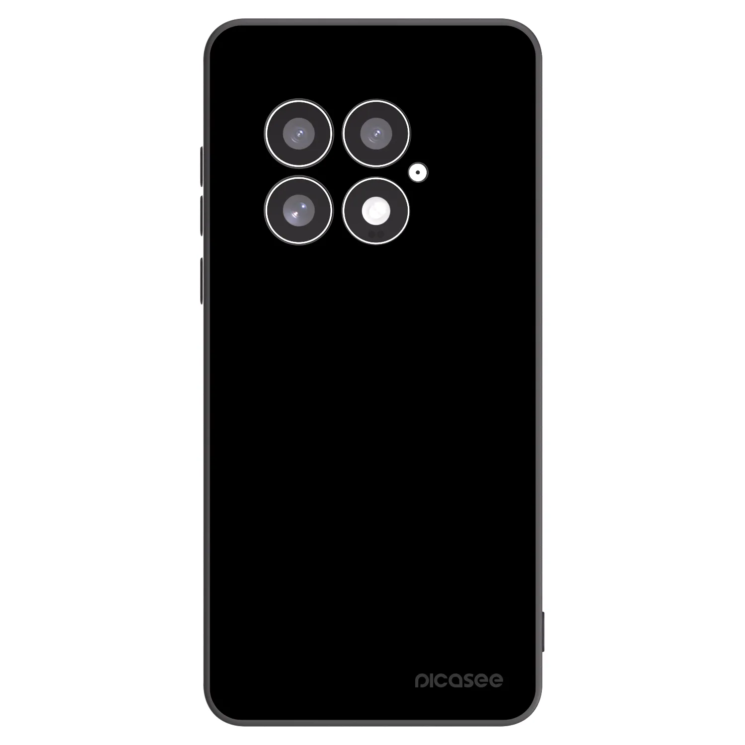 Picasee fekete szilikon tok az alábbi mobiltelefonokra OnePlus 13 5G - Black Bliss