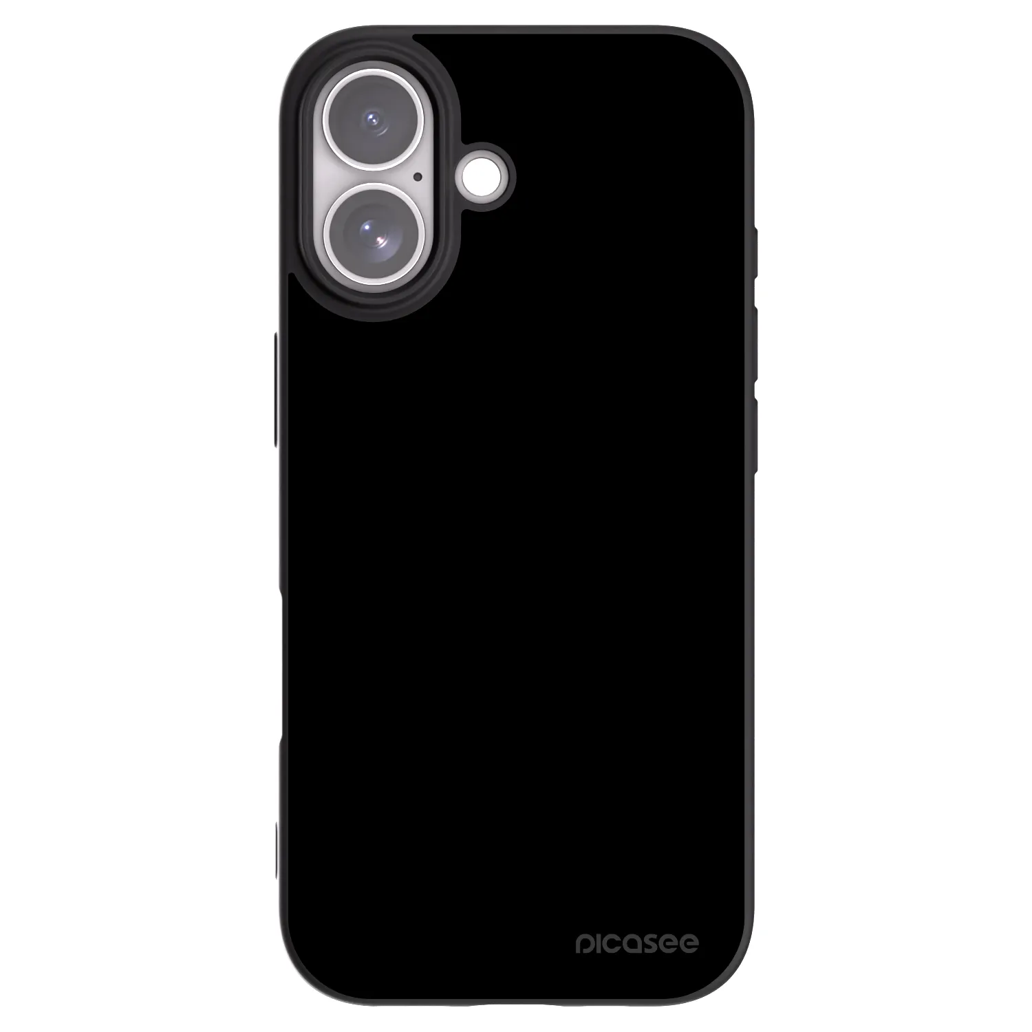 Picasee fekete szilikon tok az alábbi mobiltelefonokra Apple iPhone 17 - Black Bliss