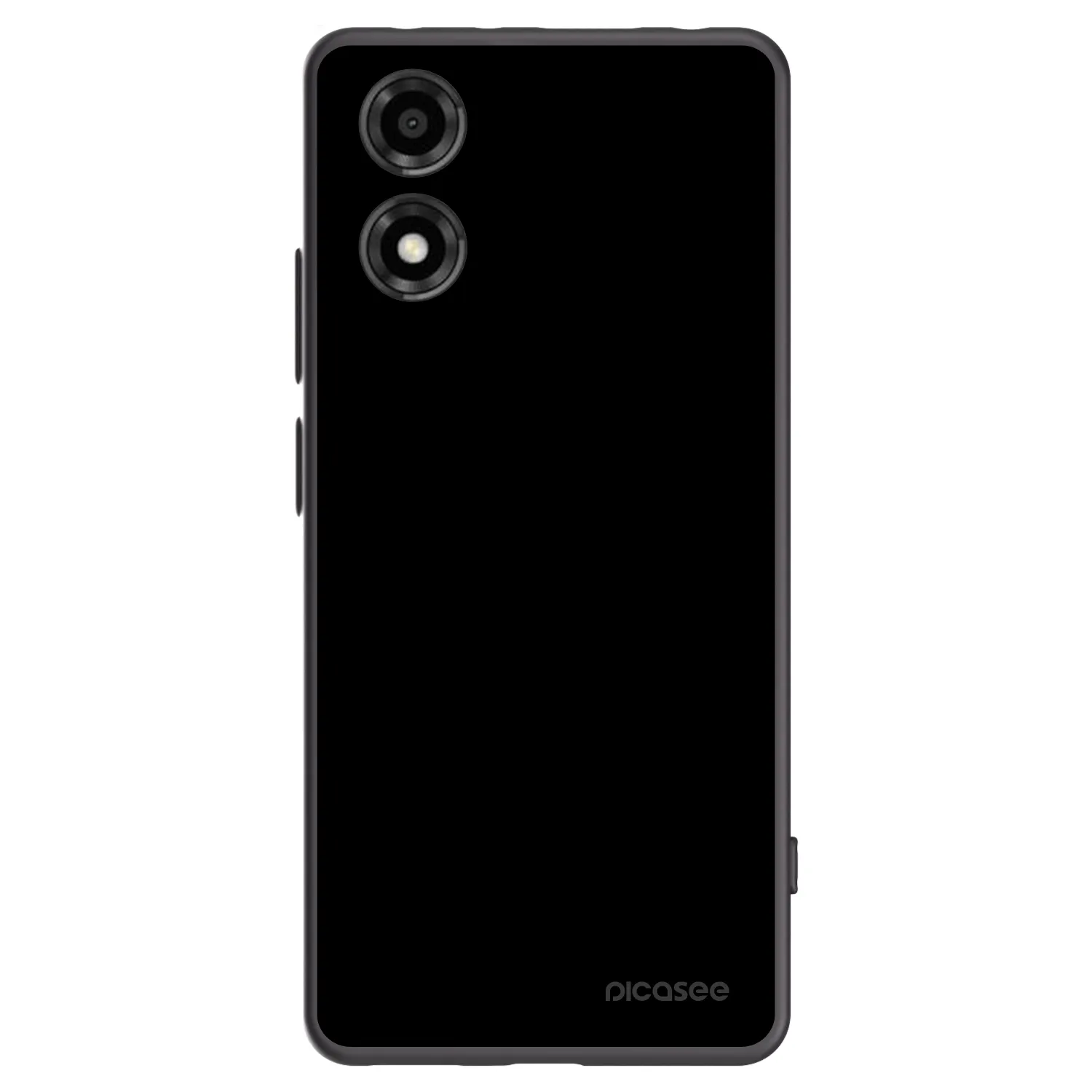 Picasee fekete szilikon tok az alábbi mobiltelefonokra Motorola Moto E14 - Black Bliss