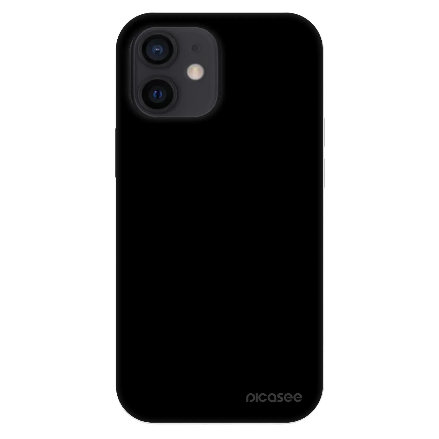 Picasee Fashion Case Apple iPhone 12 mini - Black Bliss