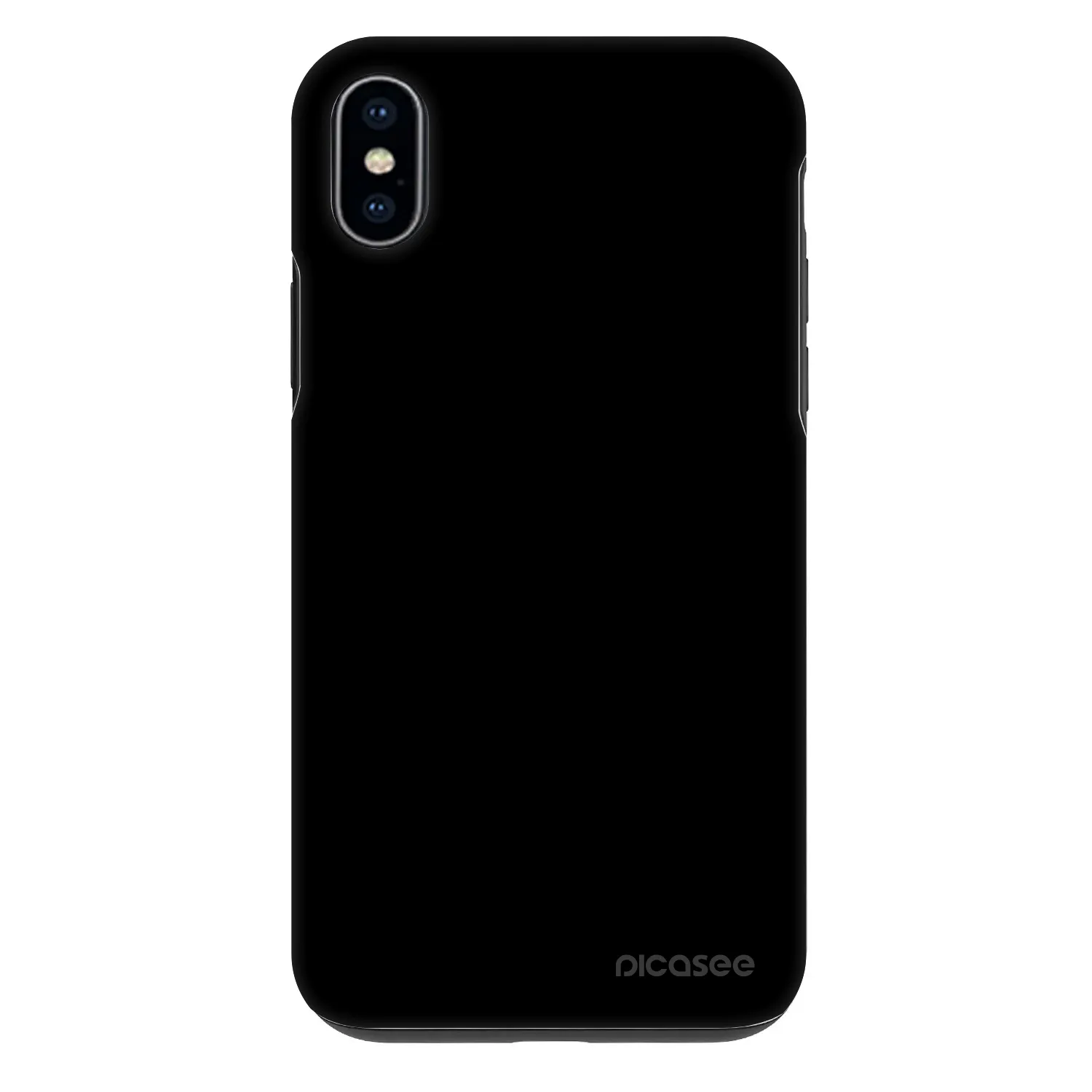 Picasee Fashion Case Apple iPhone XS Max - Black Bliss