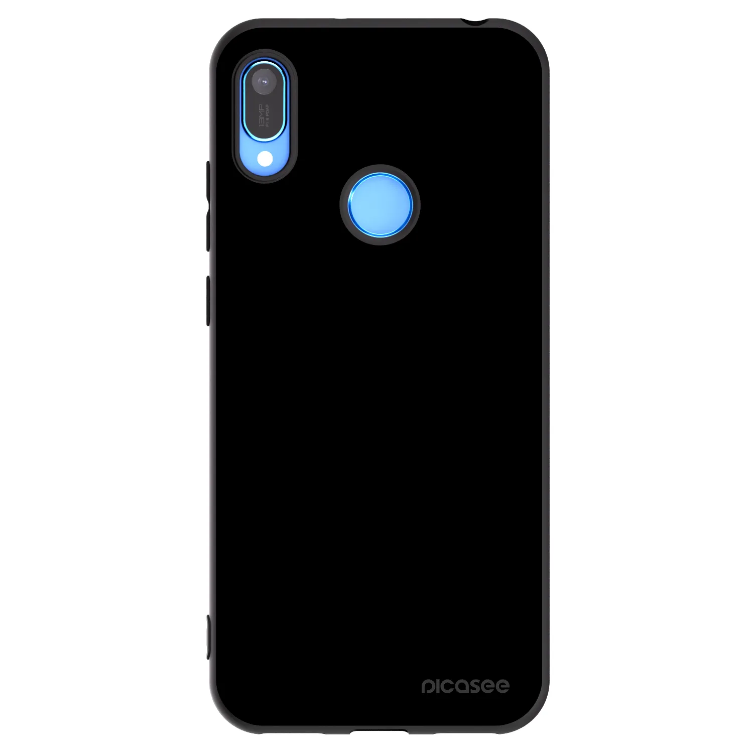 Picasee fekete szilikon tok az alábbi mobiltelefonokra Huawei Y6 2019 - Black Bliss