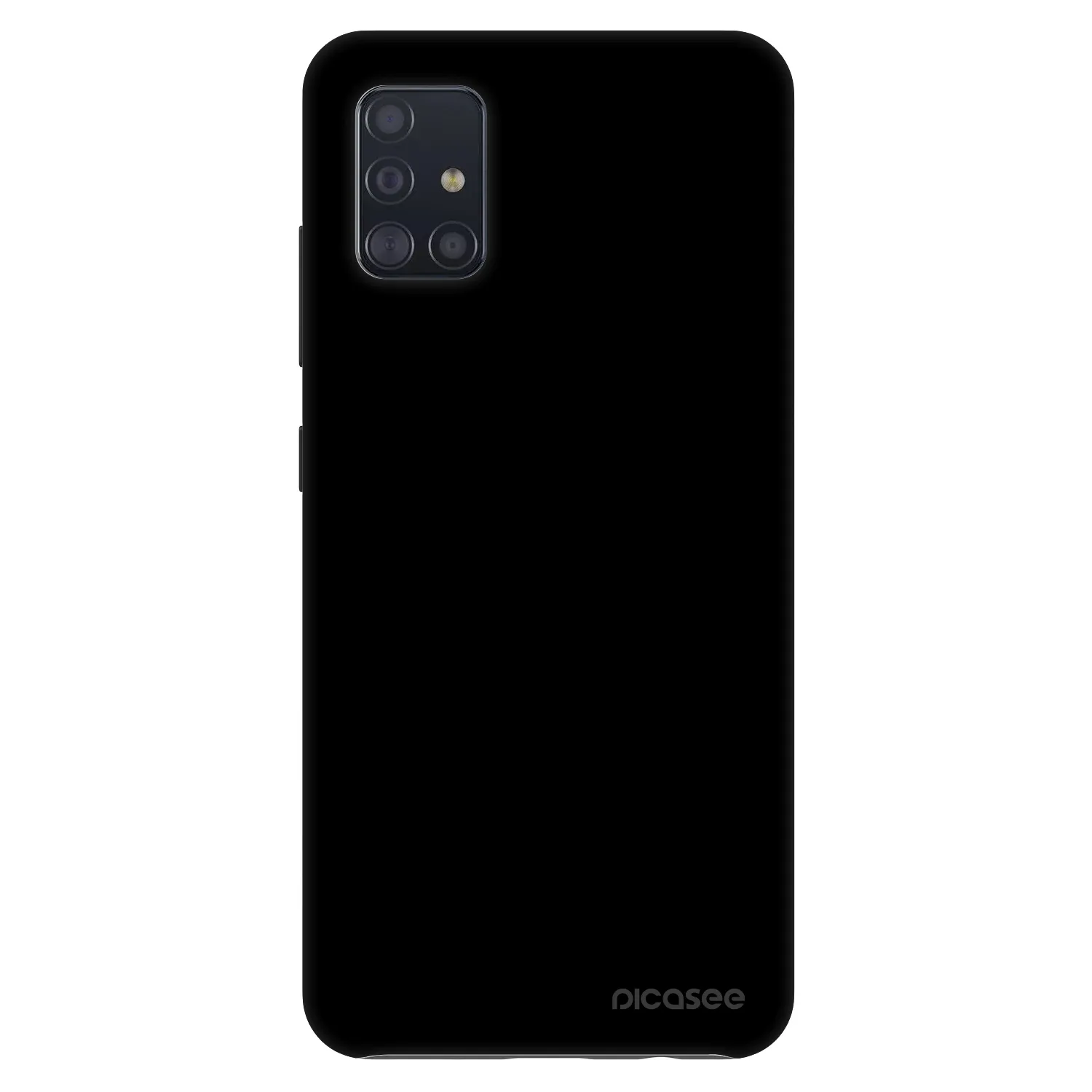 Picasee Fashion Case Samsung Galaxy A51 A515F - Black Bliss