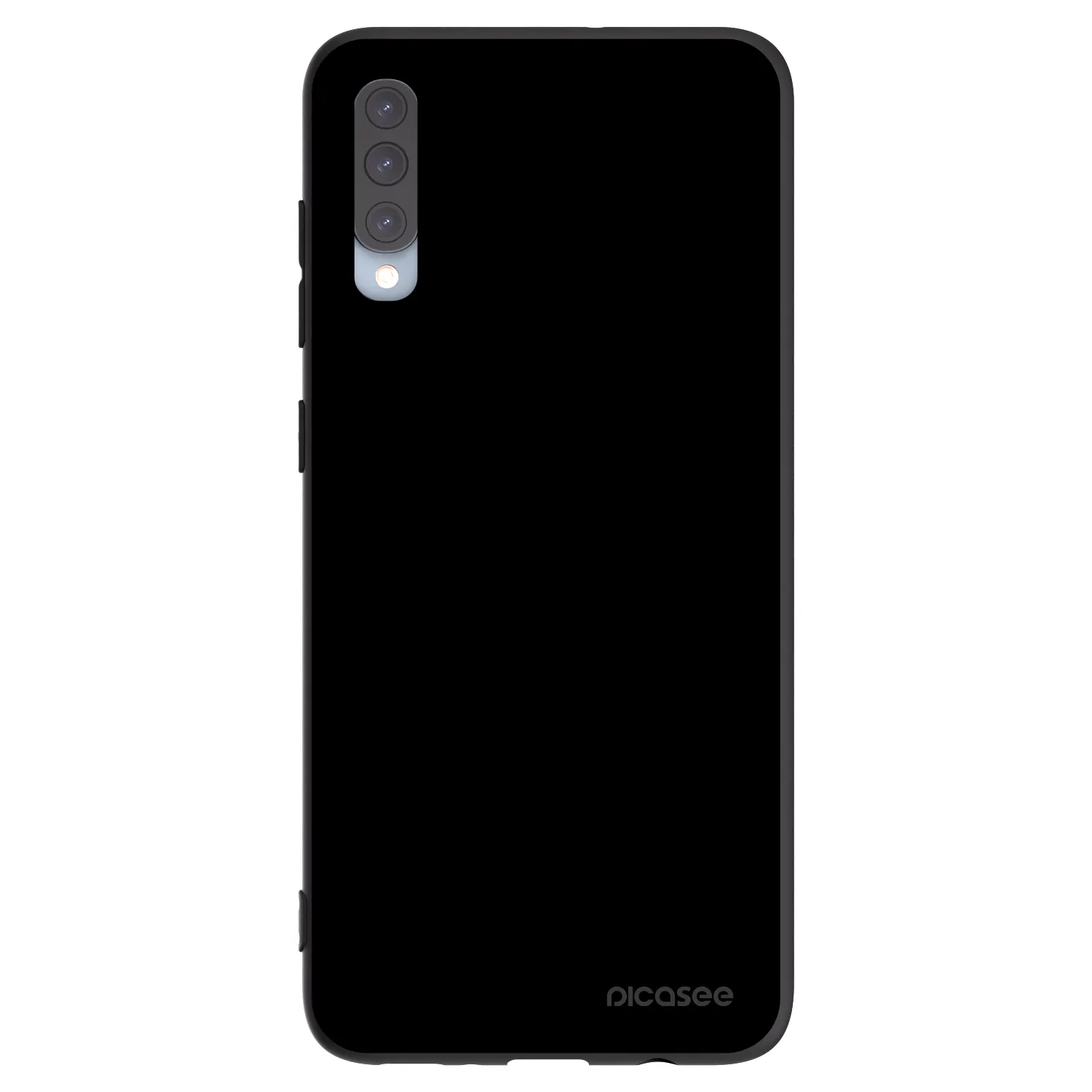Picasee fekete szilikon tok az alábbi mobiltelefonokra Samsung Galaxy A70 A705F - Black Bliss