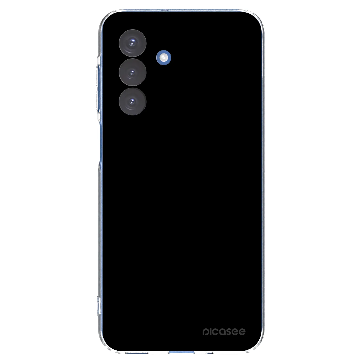 Picasee átlátszó szilikon tok az alábbi mobiltelefonokra Samsung Galaxy A17 5G - Black Bliss