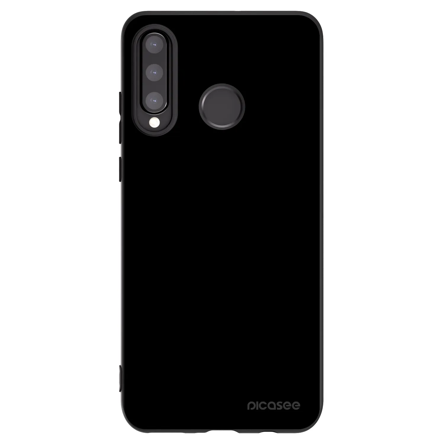 Picasee fekete szilikon tok az alábbi mobiltelefonokra Huawei P30 Lite - Black Bliss