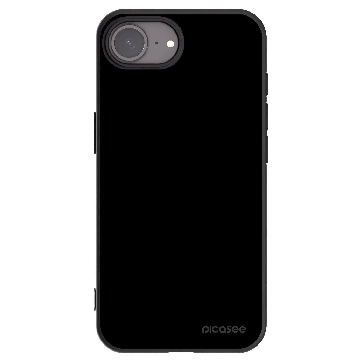 Picasee fekete szilikon tok az alábbi mobiltelefonokra Apple iPhone 17e - Black Bliss