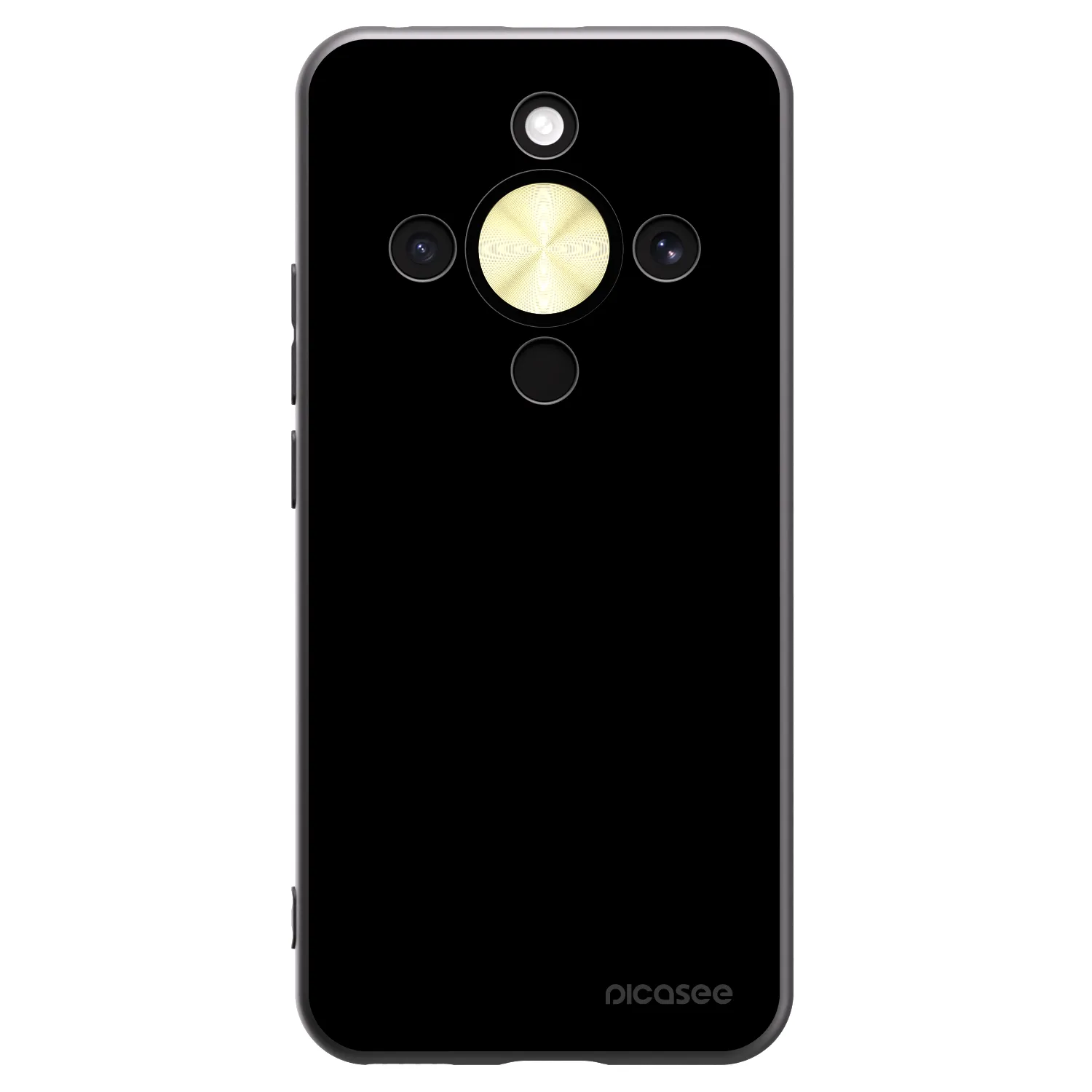 Picasee fekete szilikon tok az alábbi mobiltelefonokra Honor Magic8 Lite 5G - Black Bliss