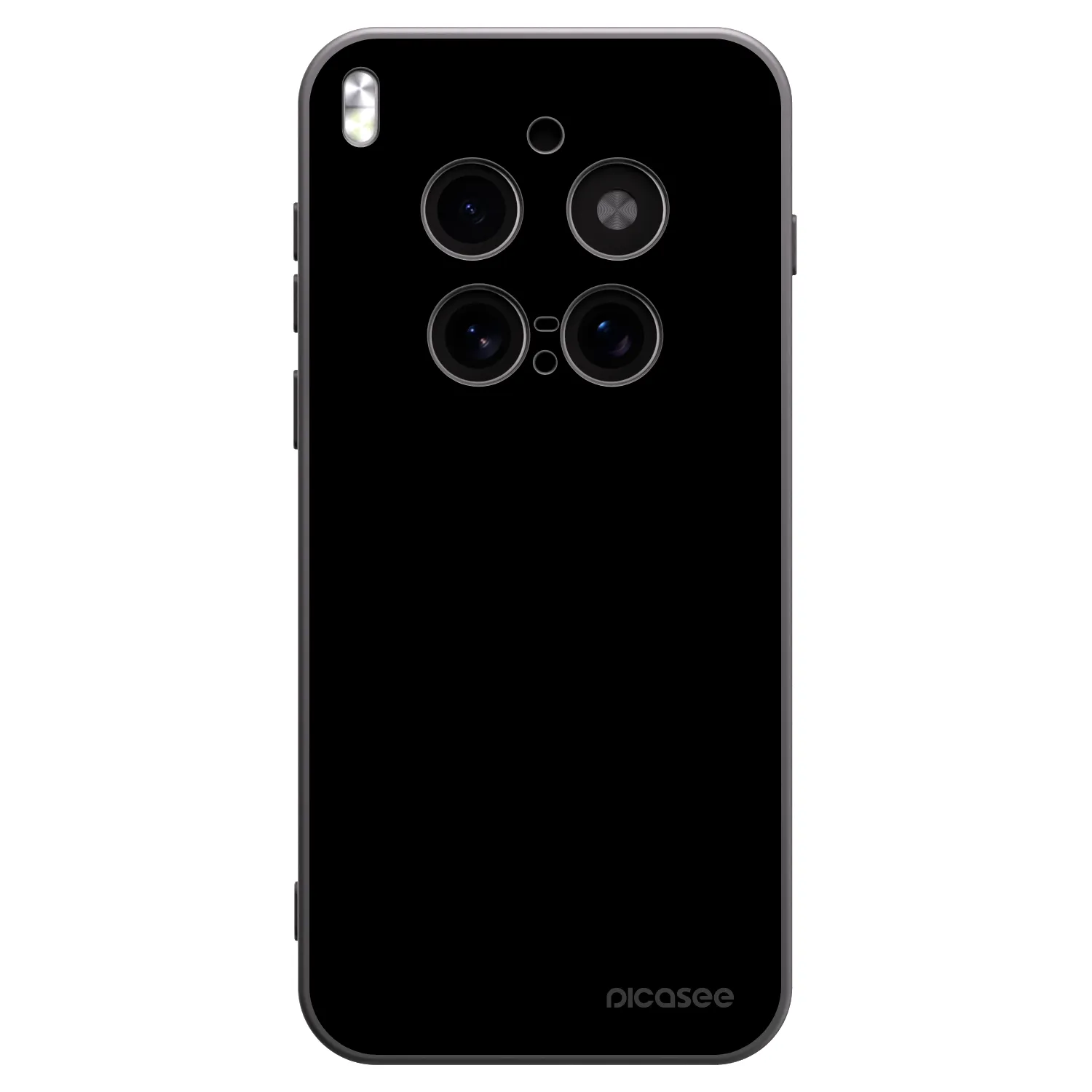 Picasee fekete szilikon tok az alábbi mobiltelefonokra Vivo X300 Pro - Black Bliss