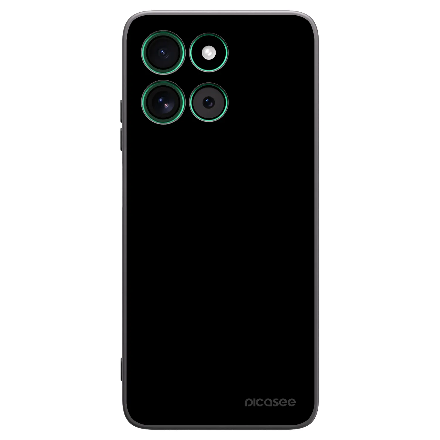 Picasee fekete szilikon tok az alábbi mobiltelefonokra Motorola Moto G57 Power - Black Bliss