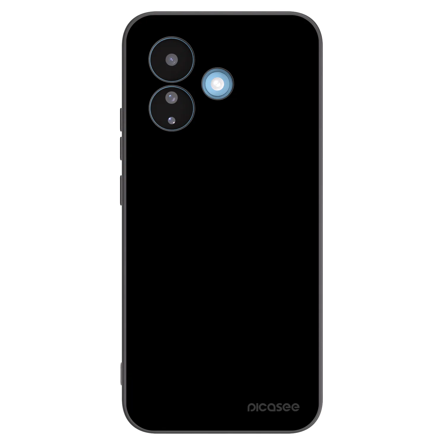 Picasee fekete szilikon tok az alábbi mobiltelefonokra Xiaomi Redmi Note 17 Pro 5G - Black Bliss