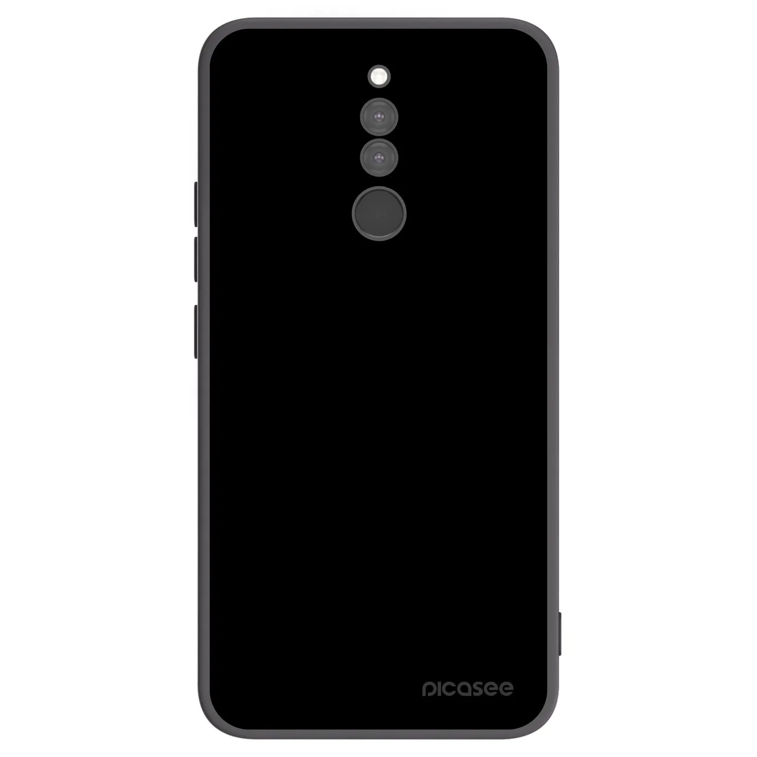 Picasee fekete szilikon tok az alábbi mobiltelefonokra Xiaomi Redmi 8 - Black Bliss
