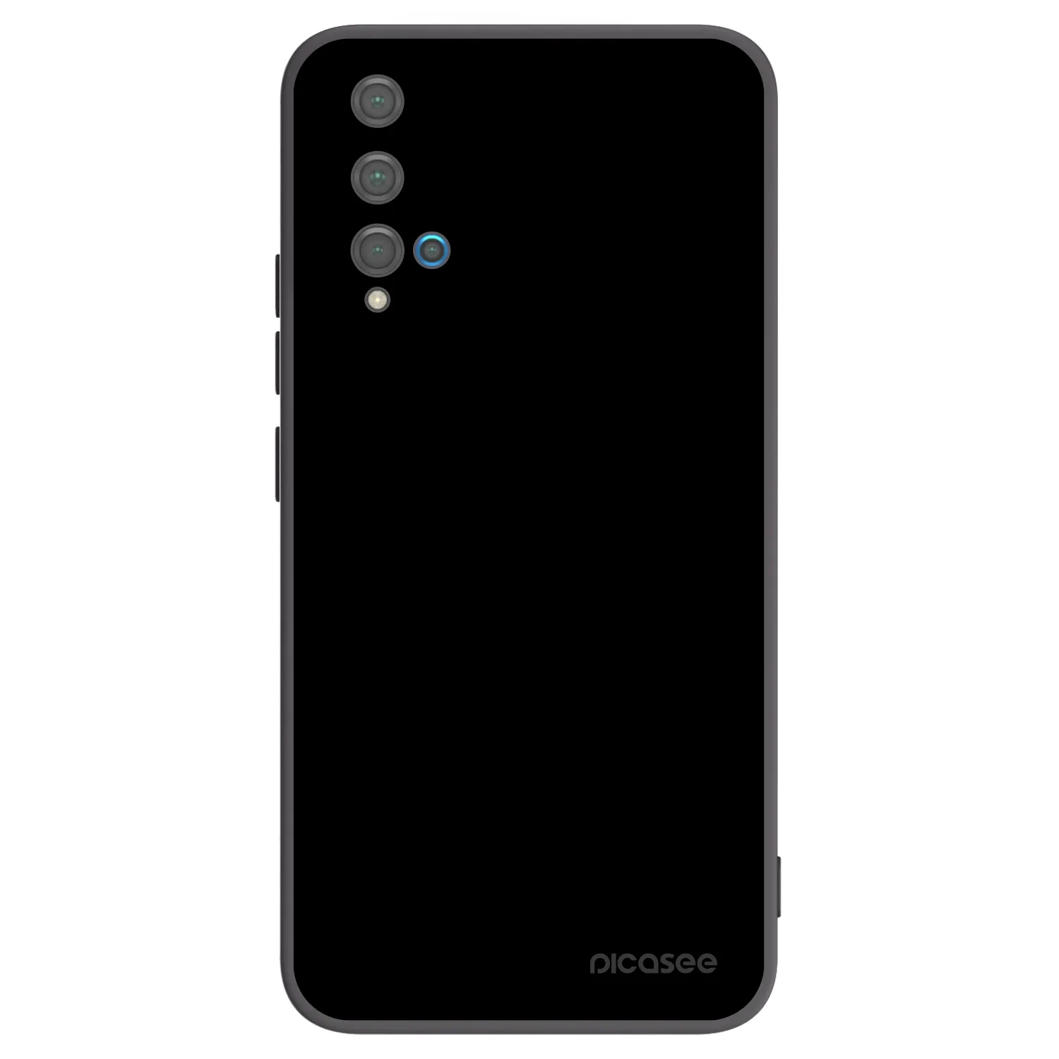 Picasee fekete szilikon tok az alábbi mobiltelefonokra Huawei Nova 5T - Black Bliss