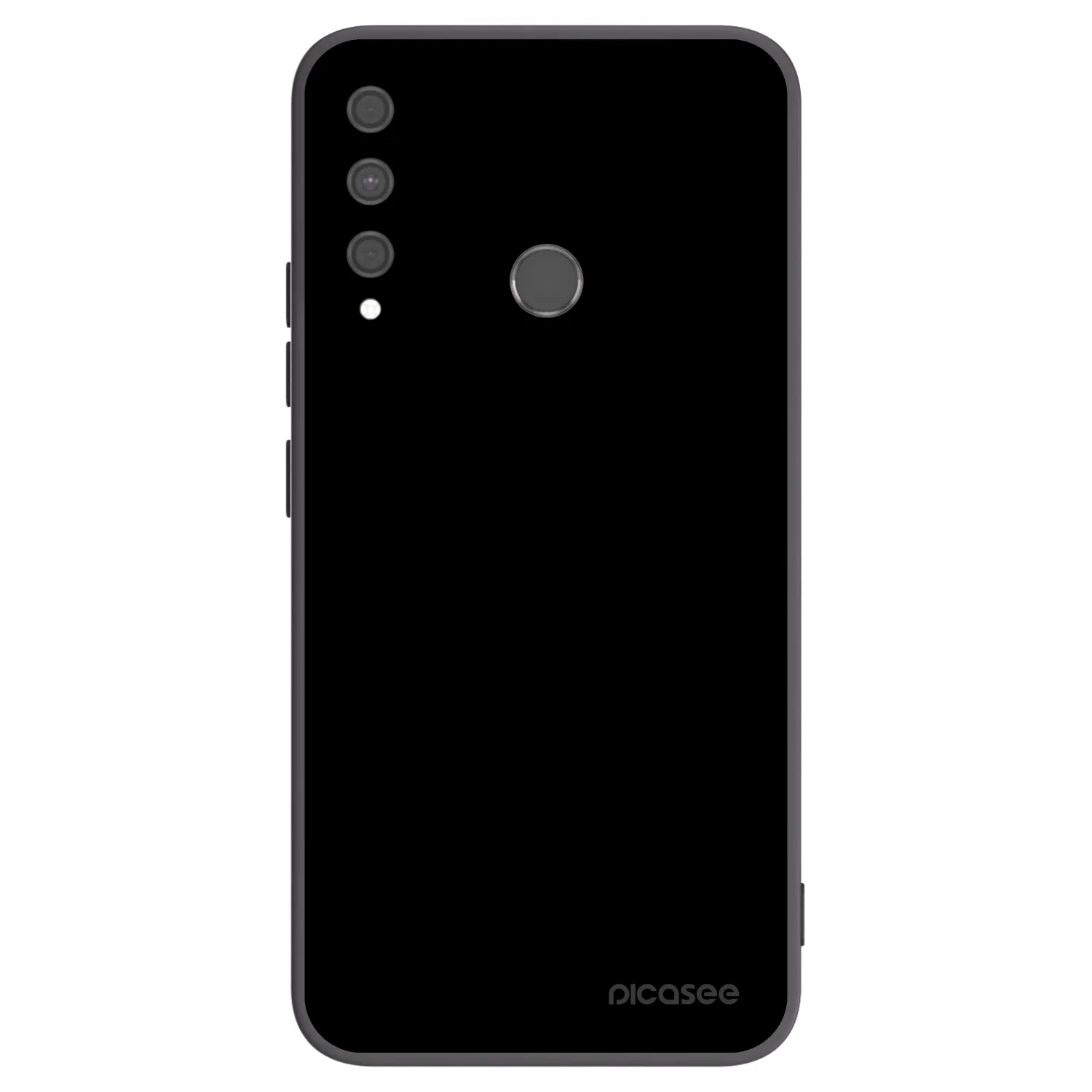 Picasee fekete szilikon tok az alábbi mobiltelefonokra Huawei P40 Lite E - Black Bliss