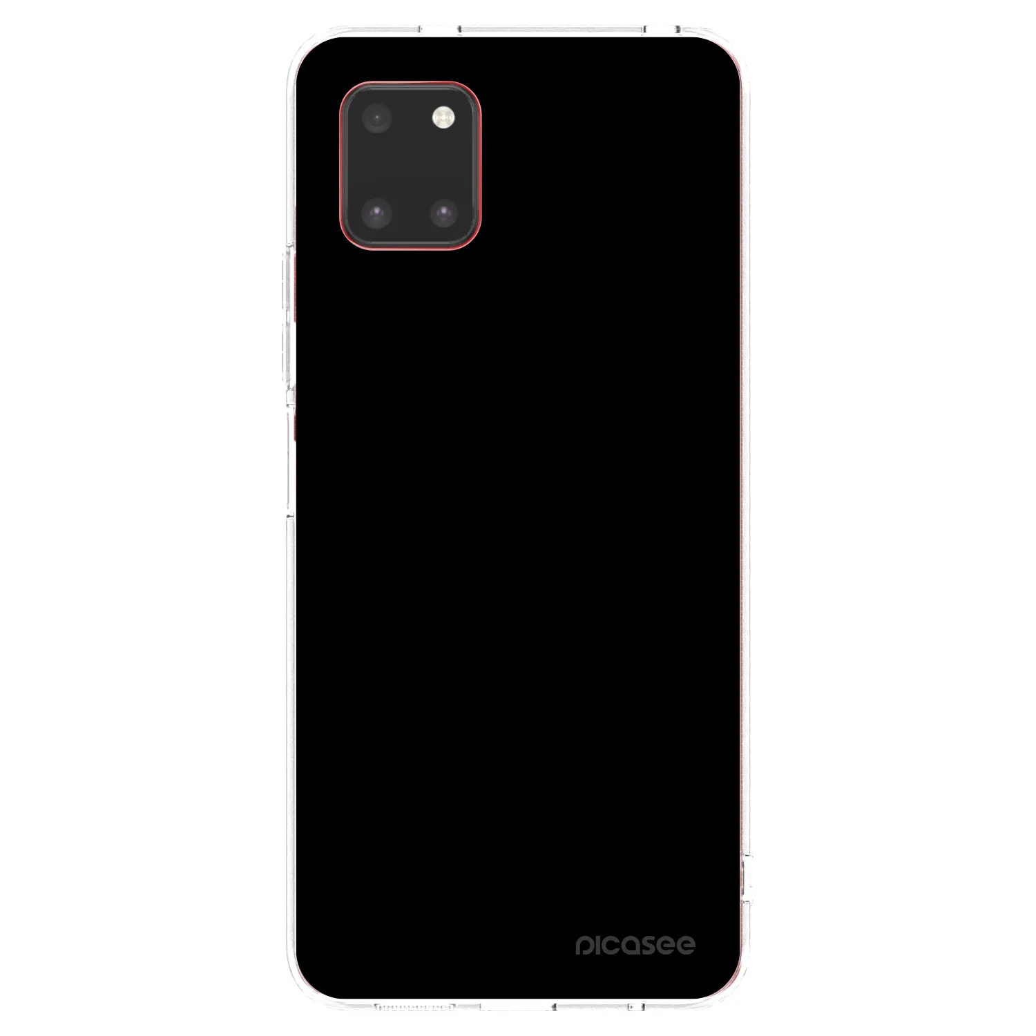 Picasee átlátszó szilikon tok az alábbi mobiltelefonokra Samsung Galaxy Note 10 Lite N770F - Black Bliss