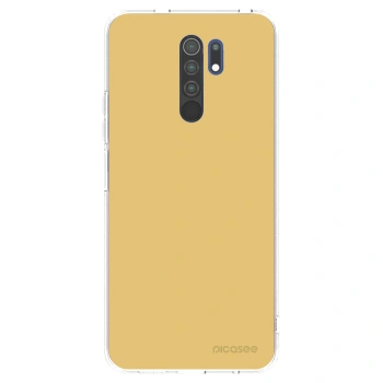Picasee átlátszó szilikon tok az alábbi mobiltelefonokra Xiaomi Redmi 9 - Canary Crystal