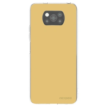 Picasee fekete szilikon tok az alábbi mobiltelefonokra Xiaomi Poco X3 - Canary Crystal