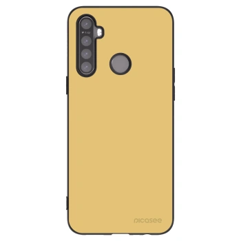 Picasee fekete szilikon tok az alábbi mobiltelefonokra Realme 6i - Canary Crystal