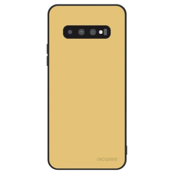 Szilikon tok erre a típusra Samsung Galaxy S10 G973 - Canary Crystal