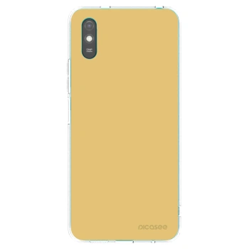 Picasee átlátszó szilikon tok az alábbi mobiltelefonokra Xiaomi Redmi 9AT - Canary Crystal