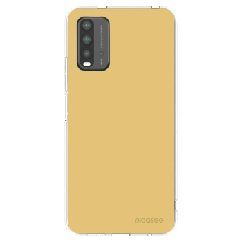 Picasee átlátszó szilikon tok az alábbi mobiltelefonokra Xiaomi Redmi 9T - Canary Crystal