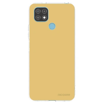 Picasee átlátszó szilikon tok az alábbi mobiltelefonokra Realme C21 - Canary Crystal