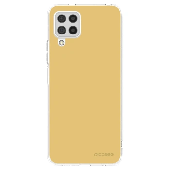 Picasee átlátszó szilikon tok az alábbi mobiltelefonokra Samsung Galaxy A22 A225F 4G - Canary Crystal