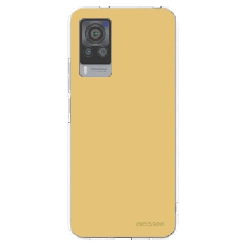 Picasee átlátszó szilikon tok az alábbi mobiltelefonokra Vivo X60 Pro 5G - Canary Crystal