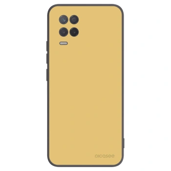 Picasee fekete szilikon tok az alábbi mobiltelefonokra Realme 8 5G - Canary Crystal