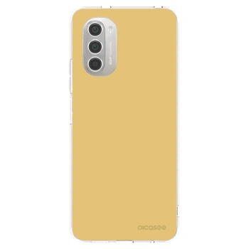 Picasee átlátszó szilikon tok az alábbi mobiltelefonokra Motorola Moto G51 - Canary Crystal