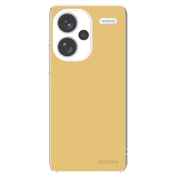 Picasee átlátszó szilikon tok az alábbi mobiltelefonokra Xiaomi Redmi Note 13 Pro+ 5G - Canary Crystal
