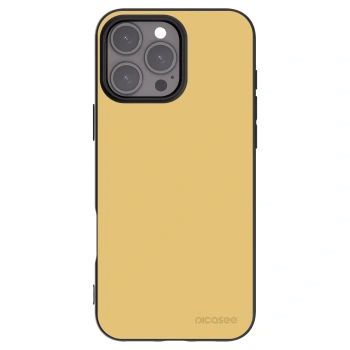 Picasee fekete szilikon tok az alábbi mobiltelefonokra Apple iPhone 16 Pro Max - Canary Crystal