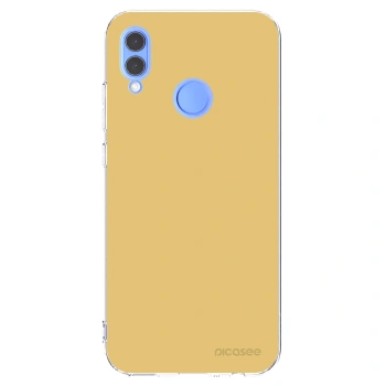 Picasee átlátszó szilikon tok az alábbi mobiltelefonokra Huawei P Smart 2019 - Canary Crystal
