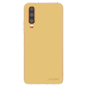 Picasee átlátszó szilikon tok az alábbi mobiltelefonokra Huawei P30 - Canary Crystal