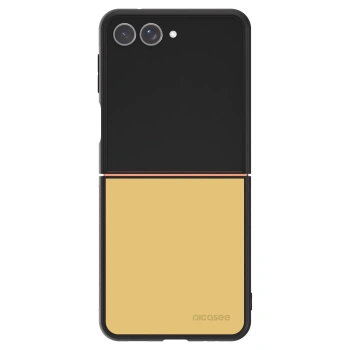 Szilikon tok erre a típusra Samsung Galaxy Z Flip7 5G - Canary Crystal