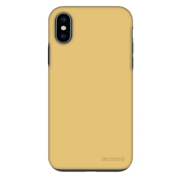 Szilikon tok erre a típusra Apple iPhone X/XS - Canary Crystal