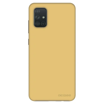 Szilikon tok erre a típusra Samsung Galaxy A71 A715F - Canary Crystal