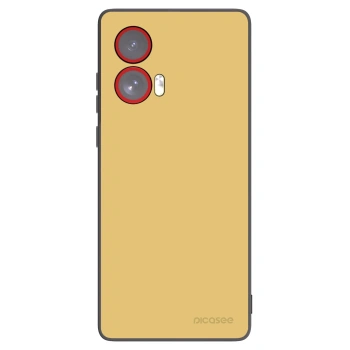 Picasee fekete szilikon tok az alábbi mobiltelefonokra Motorola Edge 50 Fusion - Canary Crystal